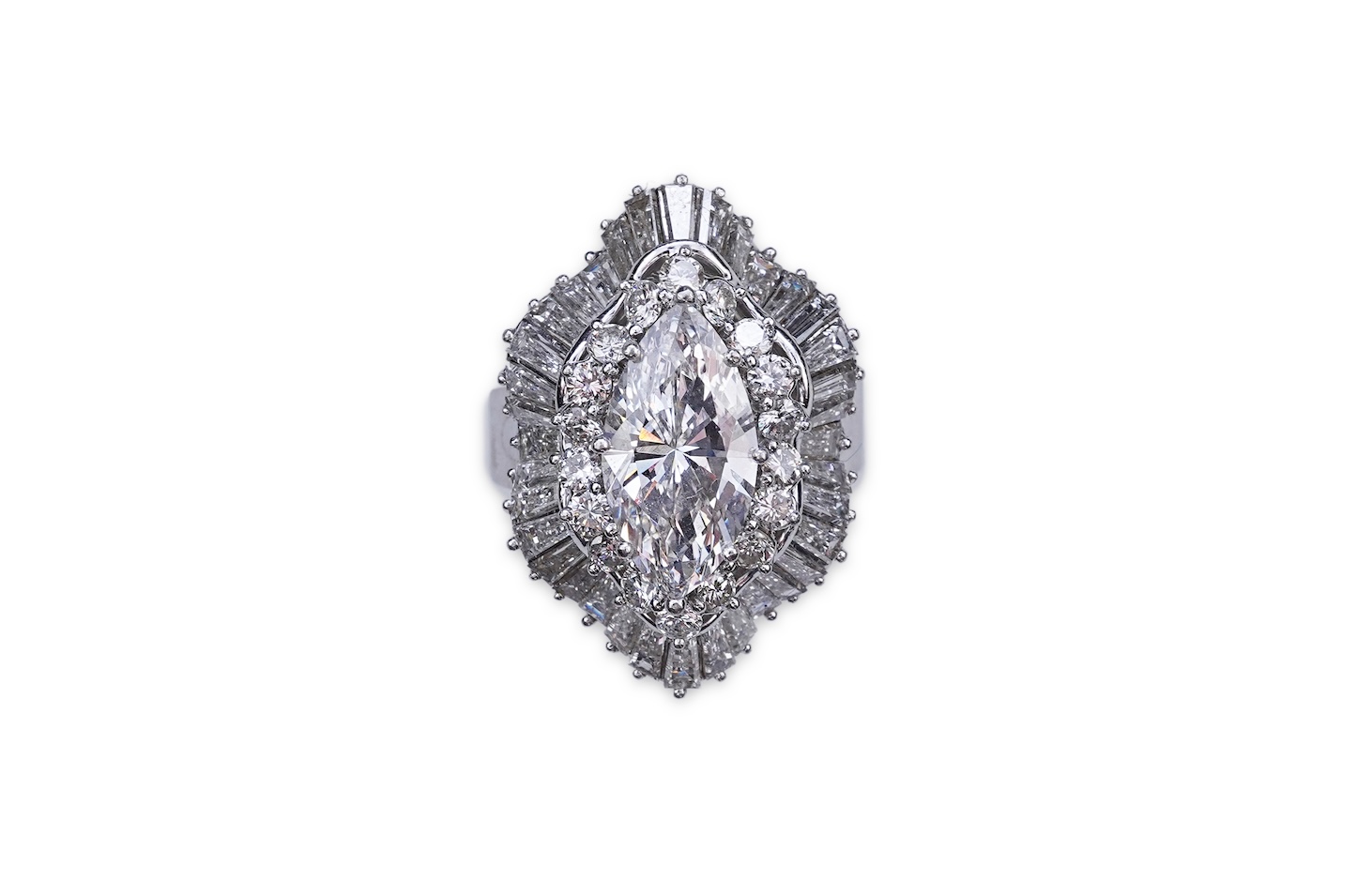 A diamond ring, 1960s